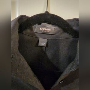 Express black dress shirt